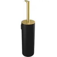 Pressalit Toiletbørste børstet messing/sort