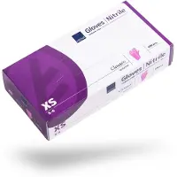Abena Undersøkelseshanske, Classic Sensitive, XS, rosa, nitril, pudderfri - (100 stk.)