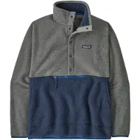 Patagonia Retro Pile 1/2 Snap Half-Zip Fleecegenser grå