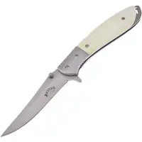 Frost Cutlery Linerlock White Bone A/O