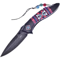 Frost Cutlery Linerlock A/O Black