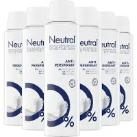 Neutral Deodorant spray Neutral uden parfume aerosol 150 ml,6 stk/krt