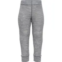 Hummel Mini Ull Rib Leggings Grey Melange (86 / 1,5 år)