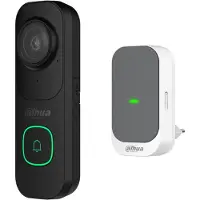 Dahua VDKP01-BG dørtelefonsett med Wi-Fi 6 og 4 MP, svart