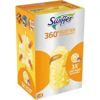 Swiffer Støvmagnet 360° påfyllingsservietter, 5 stk, støvvisker