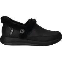 SKECHERS slip-in damehjemmesko - Svart - Sko - Tøffel