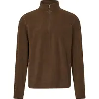 Seeland Benjamin Halvglidelås Fleecegenser Herre Dark Brown XXL