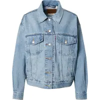 Levi's for woman. A1743-0140 Jacket 90's light blue (M), Casual, Cotton, Denim