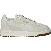 Puma Shuffle Downtown Sneakers Unisex, Shoes, Warm White/Vapor Gray/Gold, 41