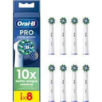 Oral-B Børstehoder Cross Action 8 pcs