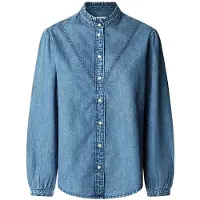 Pepe Jeans for woman. PL3051203V3 Blouse Regular blue (XL), Casual, Cotton, Long sleeve