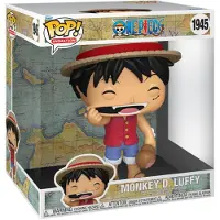 Funko POP! One Piece Monkey D Luffy Tøyelig Superstor Jumbofigur 25 Cm