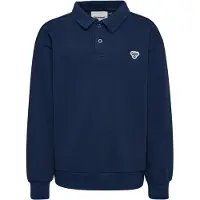 Hummel Loose Pique Langermet Poloskjorte