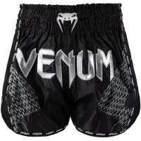 Venum Nexus Muay Thai-Shorts Svart Sølv