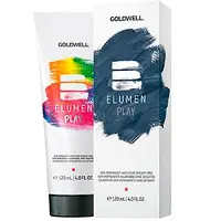 Goldwell Elumen Play Semi Permanent Hair Color Oxidant-free Blue Permanent Hårfarge 120ml