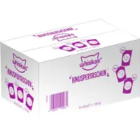 Whiskas Crunchy Pockets blandet kartong - 3 varianter: Kylling & ost, storfe, laks (18 x 60 g)