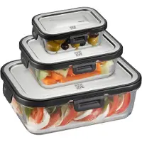 GEFU Milo Set Of 3 Sett Med Lufttette Beholdere