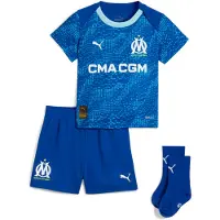 Puma Olympique de Marseille 25/26 Third Babykit Toddler, Clothing, Vivid Blue/Azure, 2-4M