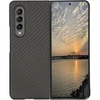 Mtp Products Samsung Galaxy Z Fold3 5G Hybrid-deksel - Carbon Fiber - Svart