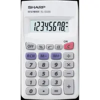 Sharp EL-233S, 8 sifre
