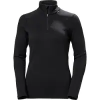 Helly Hansen Lifa Merino Midweight 1/2 Zip, Dame, Black