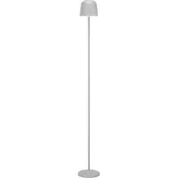 Eglo Mannera-L LED-terrasselampe med batteri, grå, høyde 140 cm, metall