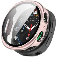 Mtp Products Samsung Galaxy Watch8 Plastdeksel med Skjermbeskytter - 40mm - Rosa