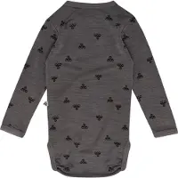 Hummel Body I/e - HmlMini - Ull - Kull Grey - - 68 - Langermet Body