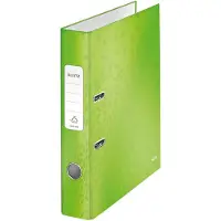 Leitz 180° WOW - Hevarmbuefil - bokryggbredde: 52 mm - for A4 (210 x 297 mm) - kapasitet: 350 ark - grønn