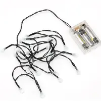 Konstsmide 1492-207, Kjede, Sort, Plast, Polyvinylklorid (PVC), IP20, 6 timer, Sort