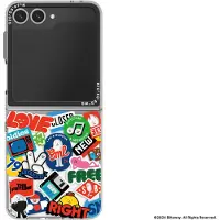 Samsung Galaxy Z Flip6 og Flip7 FE Sticky Monster Lab Stickers Slim Impression Case Green, Green