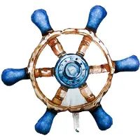 Gaby Ship Helm Pute