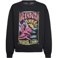 Roxy Collegegenser - Lagoppstilling - Anthracite - - 12 år (152) - Collegegenser