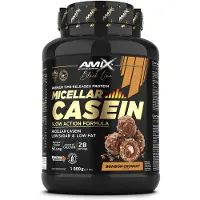 Amix Black Micellar 1kg Casein Protein Sprø Sjokolade