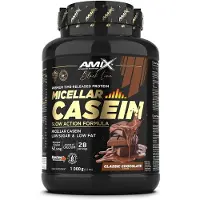 Amix Black Micellar 1kg Casein Protein Sjokolade Klassisk