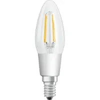 Osram LED-pære E14 4W GLOWdim klar
