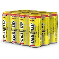 Amix Cellup Functional Energidrikk Kirsebær 12 Enheter