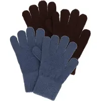 CeLaVi Hansker - Ull/Nylon - 2-pack - China Blue - - 7-12 år (122-152) - Handsker