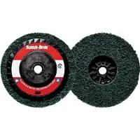 3M 3MTM Scotch-BriteTM Clean and Strip XC-RD Pro Extra Cut Rondel, Grøn A XCRS, 125 mm x 22 mm, 10 stk/ - (10 stk.)
