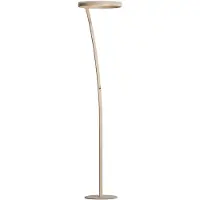 FISCHER&HONSEL GMBH LED-gulvlampe Sirko, sandfarget, høyde 177 cm, metall, CCT