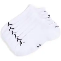 Puma Sneaker Socks Unisex (6-Pack), Clothing, White, 47-49