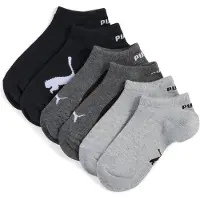 Puma Ankelsokker - 3-pack - Svart/Grå - - 39/42 - Sokker