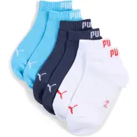 Puma Quarter Socks Youth (3-pack), Shop, Red/Navy, 27-30