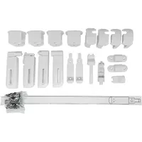 BabyDan Fittings for FlexiFit Metal/Ebba Safety Gate Metal whitE