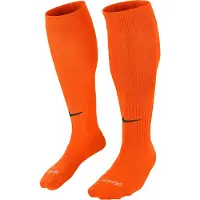 Nike Classic II, Knestrømper, Oransje, Voksen, Unisex, S, Nylon, Polyester, Spandex
