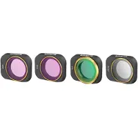 Sunnylife Sett Med 4 Filtre Uv+cpl+nd4+nd8 For Dji Mini 3 Pro Mm3-fi418