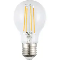 Eglo E27 LED A60 klar standardpære med varmt hvidt lys og integreret sensor (Dag-/Natsensor)