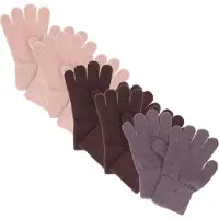 CeLaVi Hansker - Ull/Nylon - 5-pack - Misty Rose - - 7-12 år (122-152) - Handsker