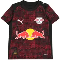 Puma RB Leipzig 25/26 Third Jersey Youth, Clothing, Black/Fast Red, 5-6Y