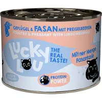 Lucky Lou Økonomipakke Voksen 24 x 200 g - Fjørfe og fasan